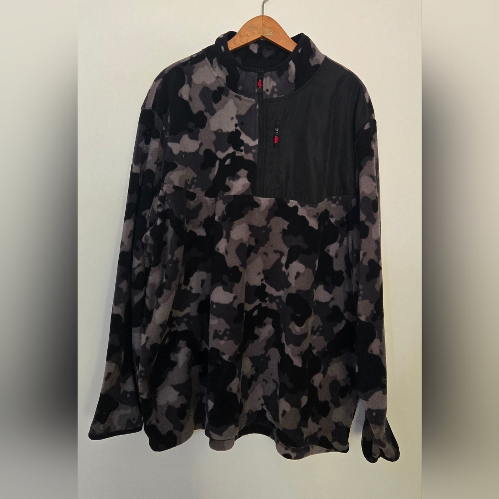 STARTER Black and Gray Patterned Jacket